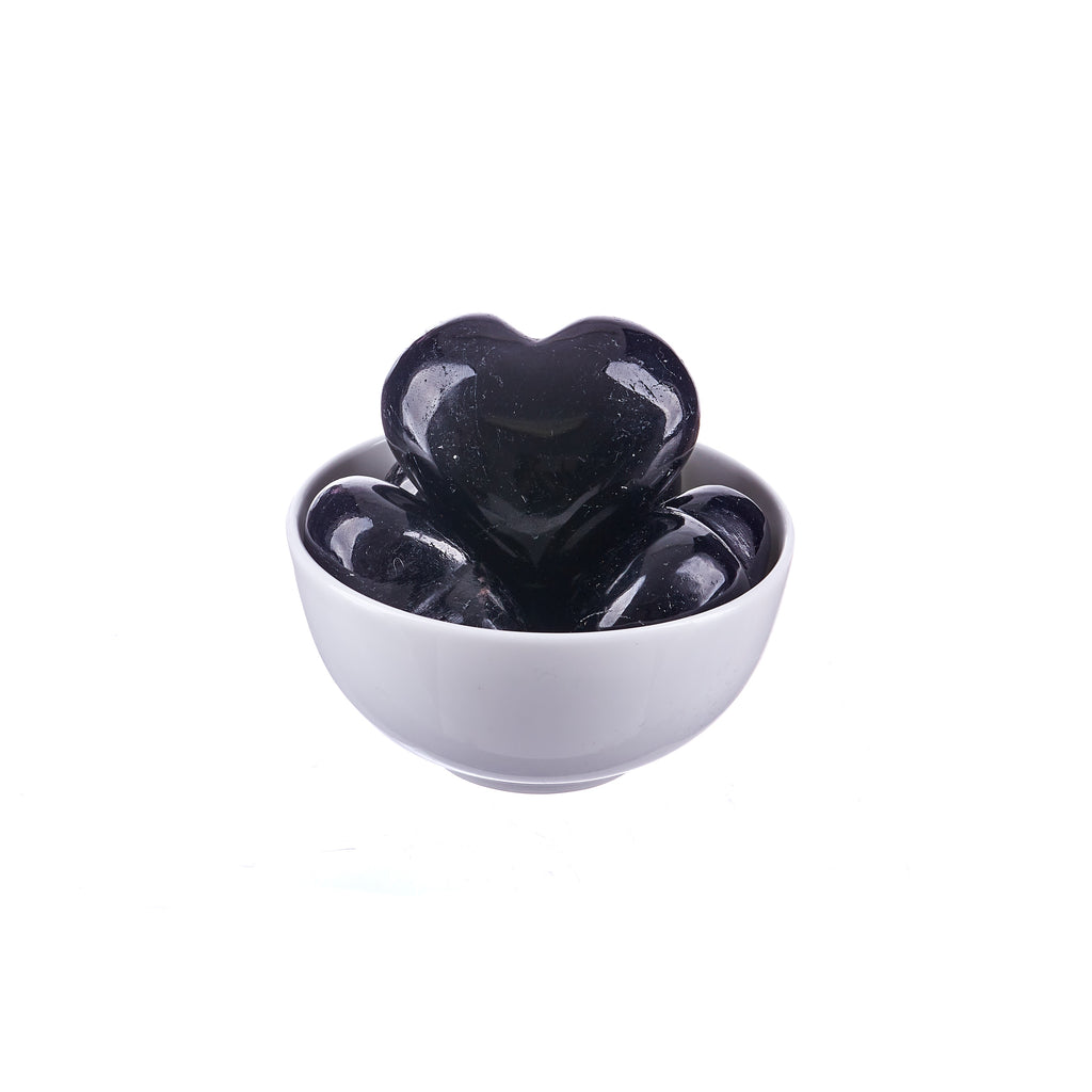 Black Tourmaline Heart | Crystals
