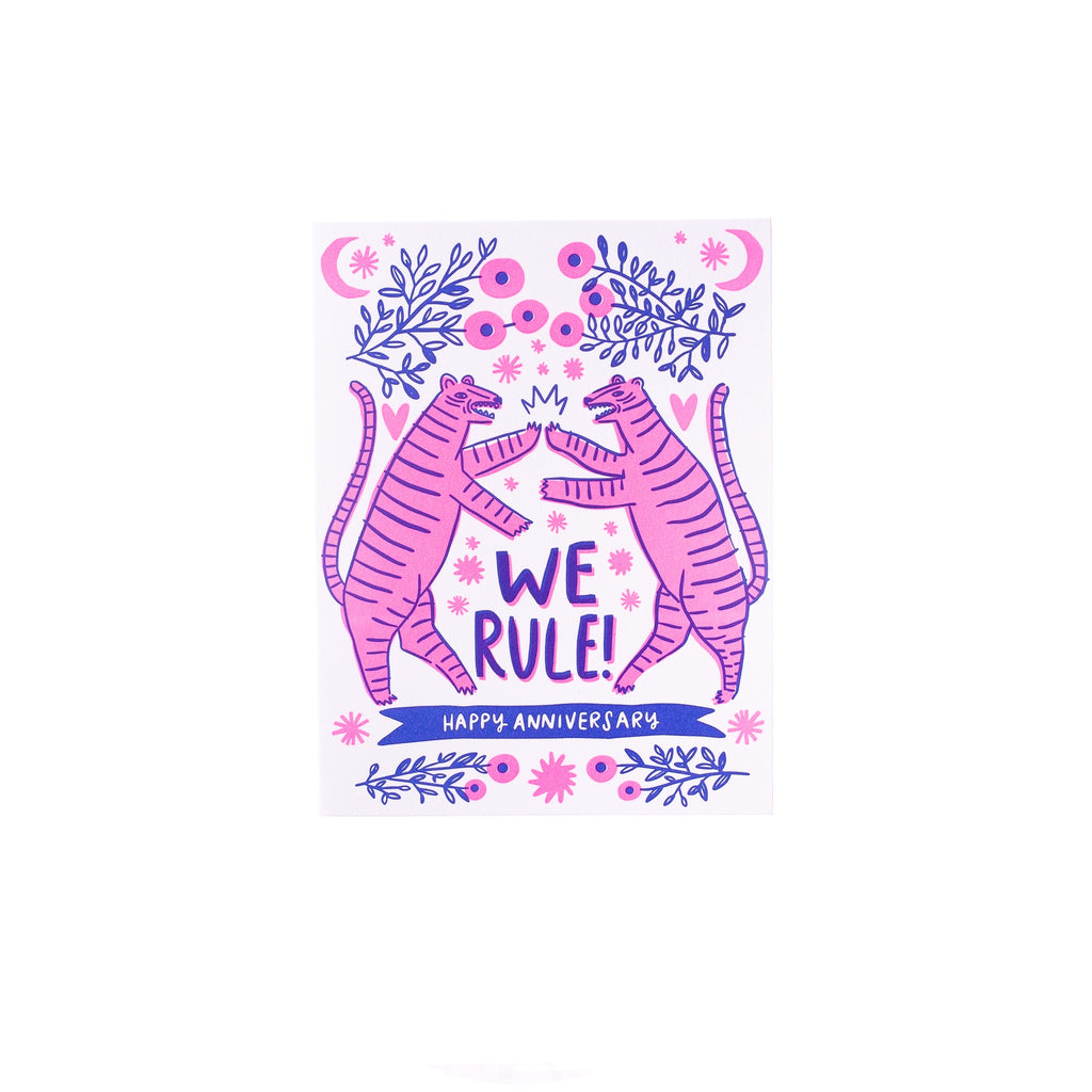 Hello Lucky // We Rule Greeting Card | Greeting Cards