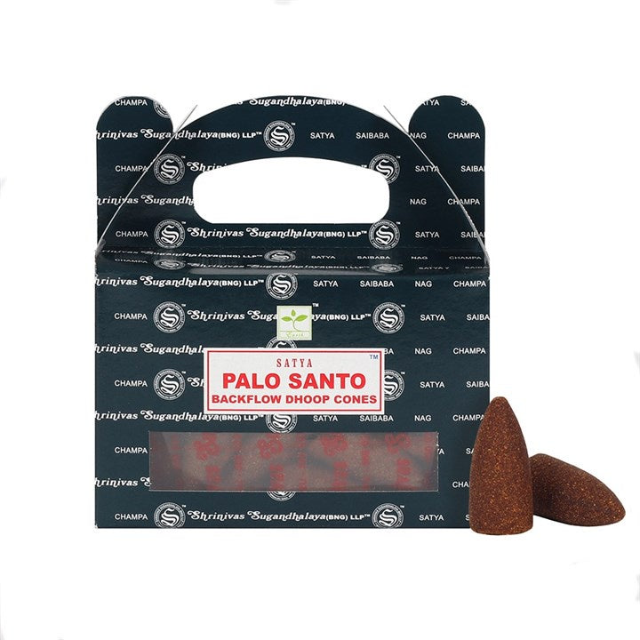 Satya // Backflow Dhoop Cones - Palo Santo | Incense