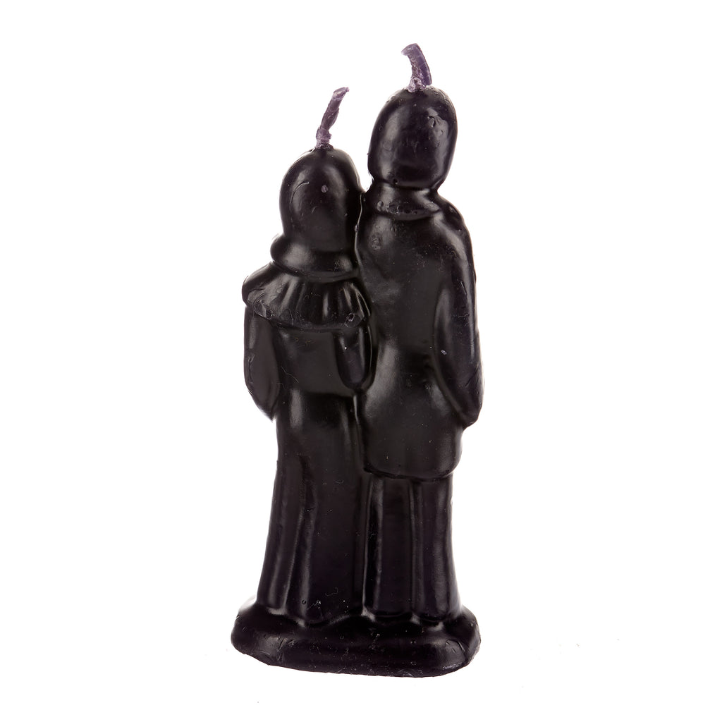 Ritual Figurine Candle // Wedding Couple Black | General