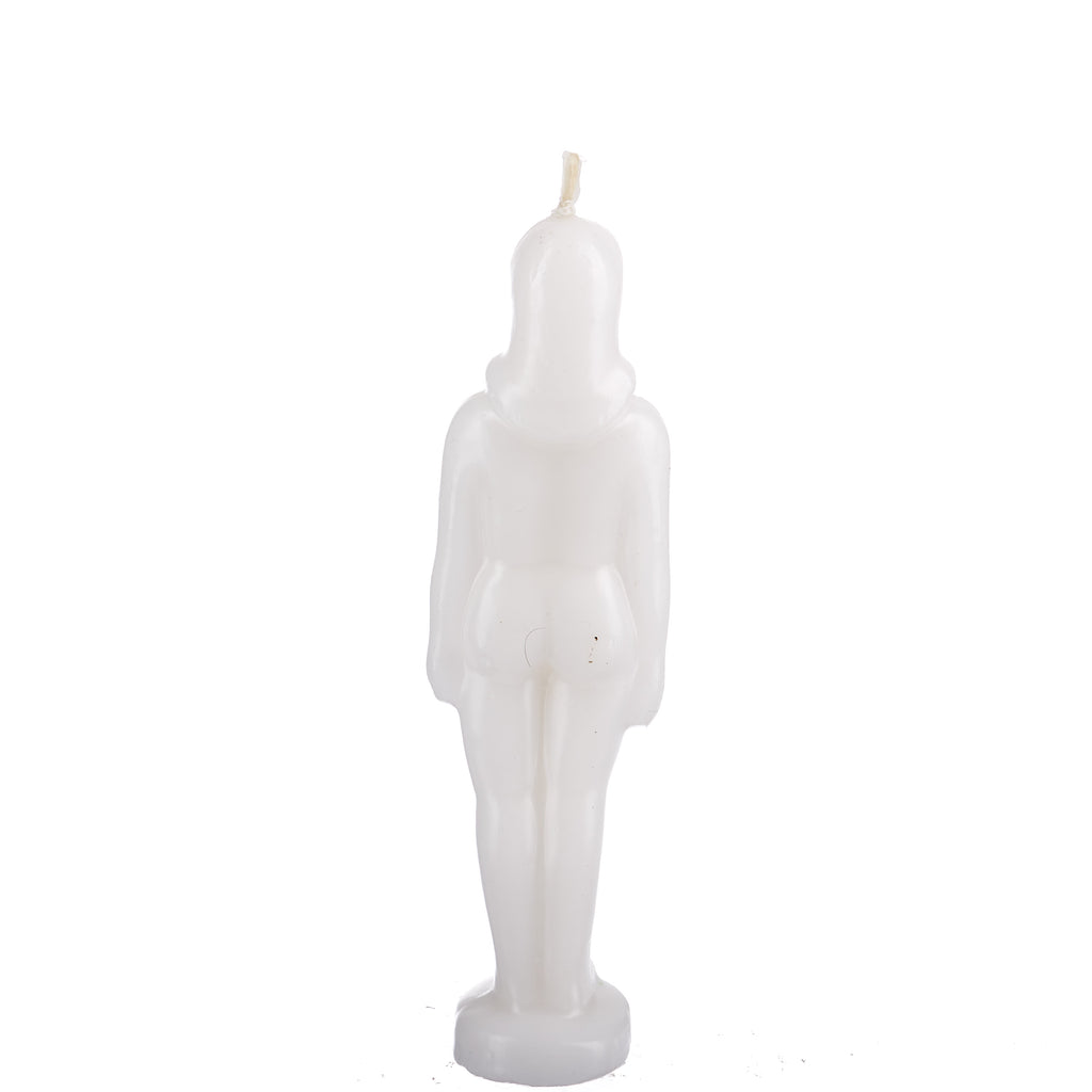 Ritual Figurine Candle // Lady - White | Candles