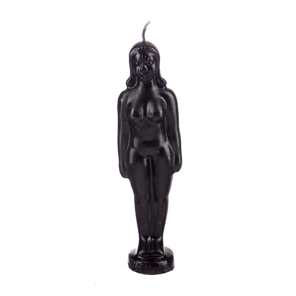 Ritual Figurine Candle // Lady - Black | Candles