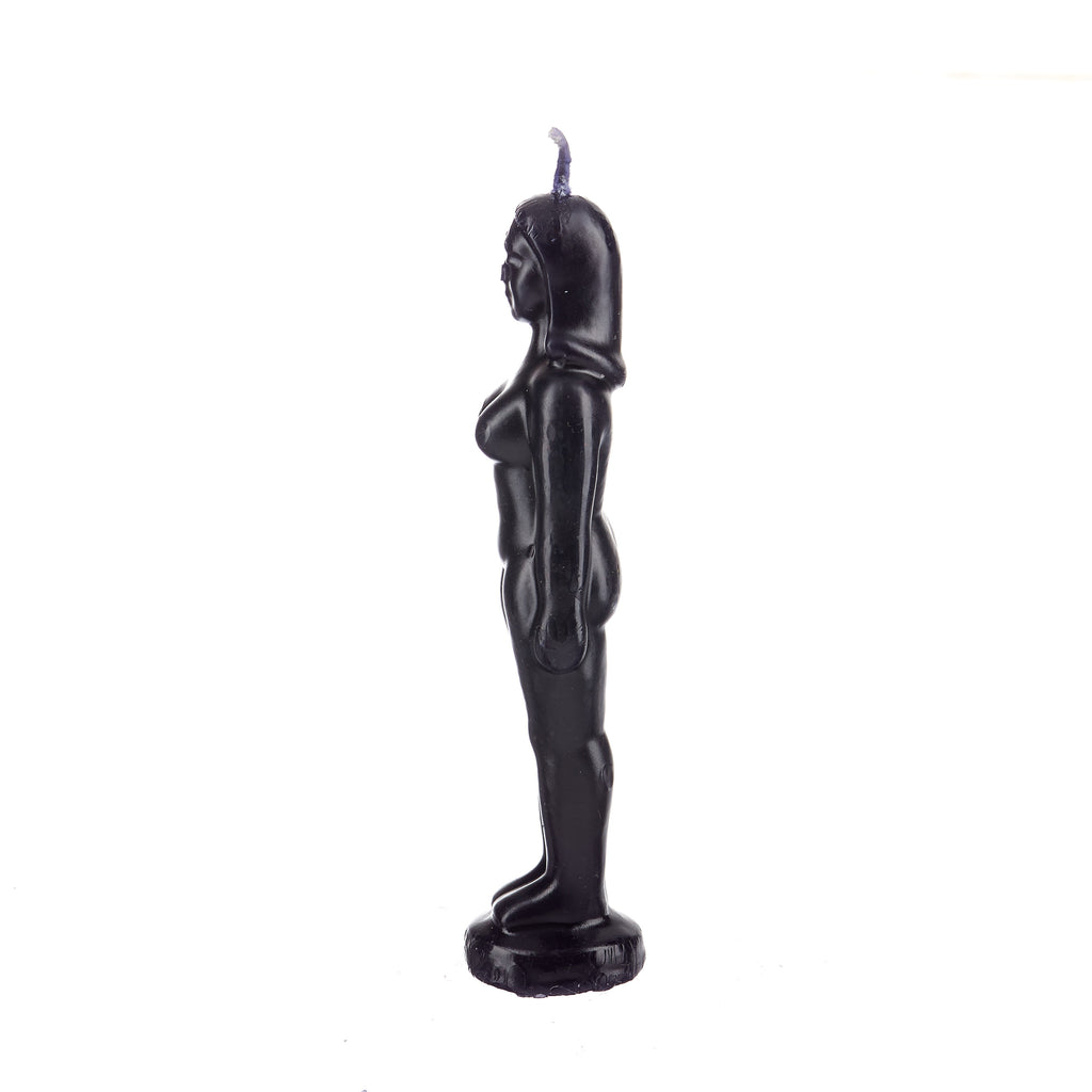 Ritual Figurine Candle // Lady - Black | Candles