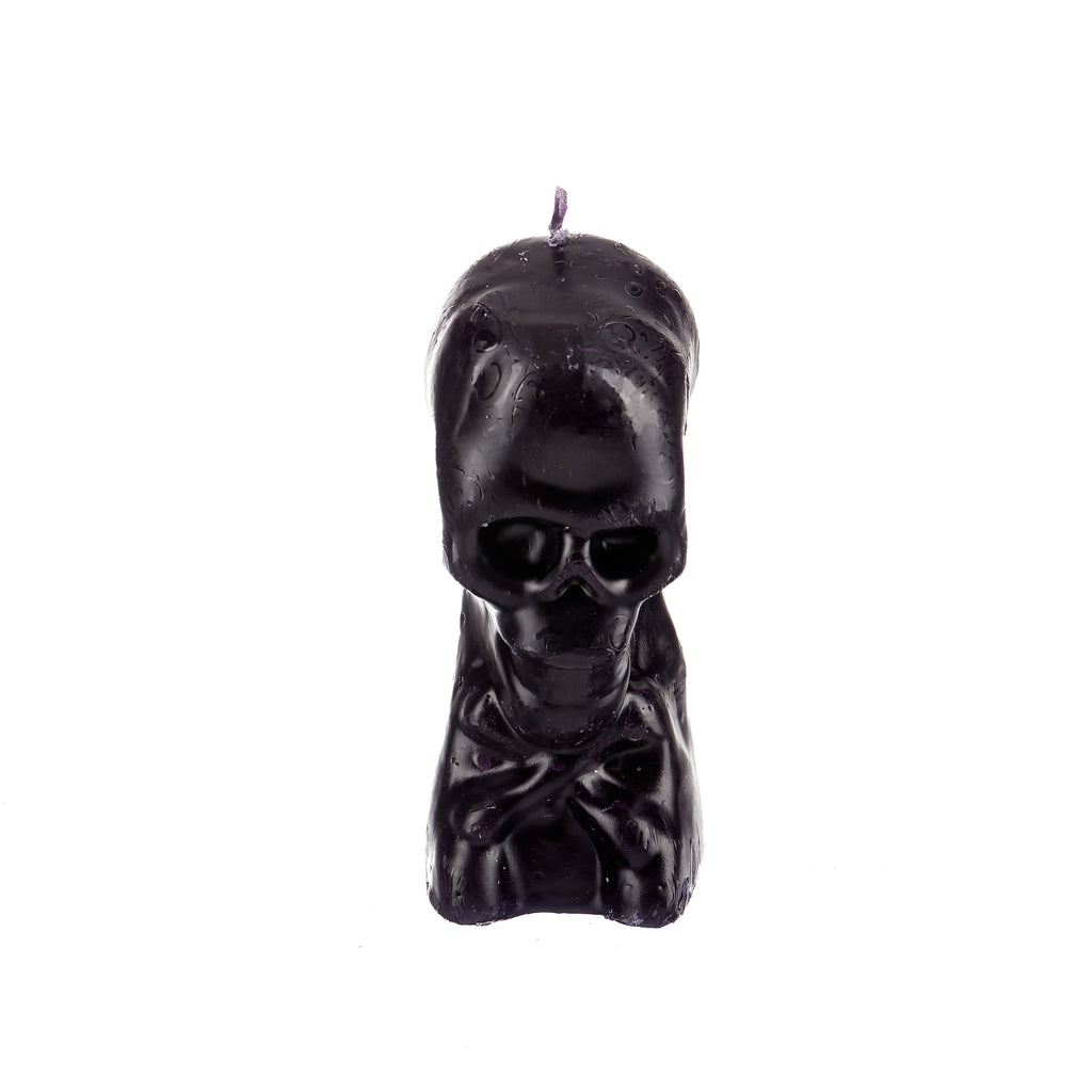 Ritual Figurine Candle // Skull Black | Candles