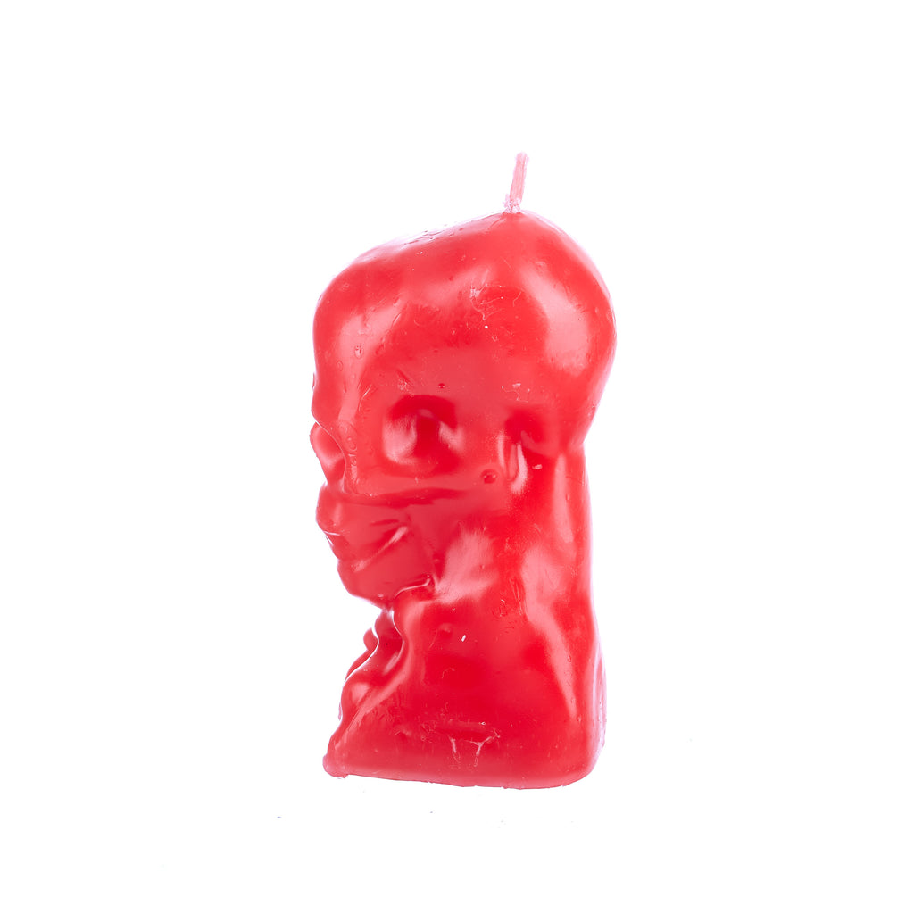 Ritual Figurine Candle // Skull Red | Candles