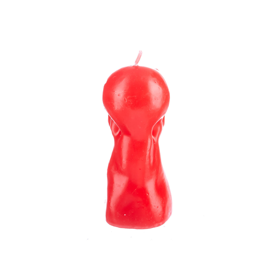 Ritual Figurine Candle // Skull Red | Candles