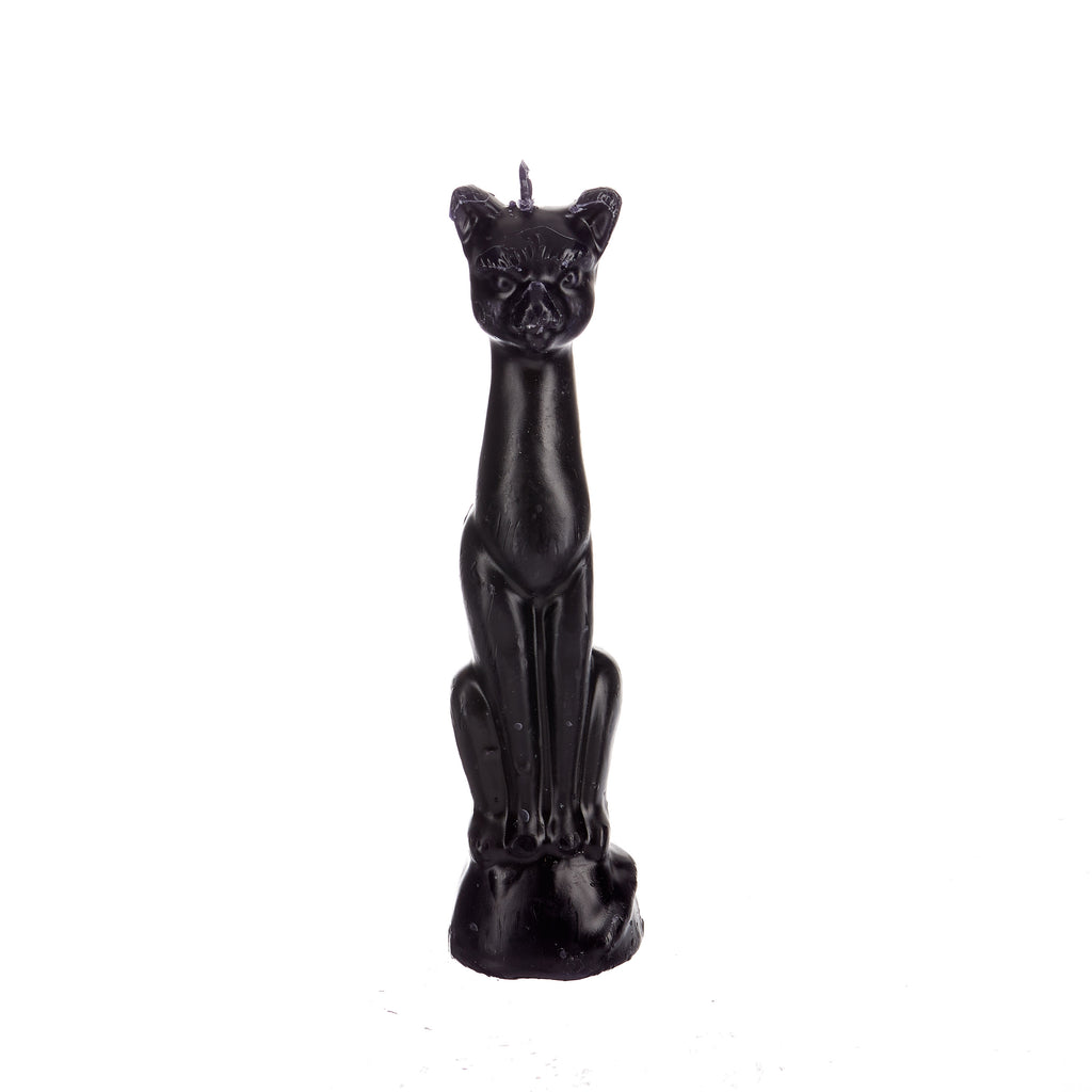 Ritual Figurine Candle // Cat Black | Candles