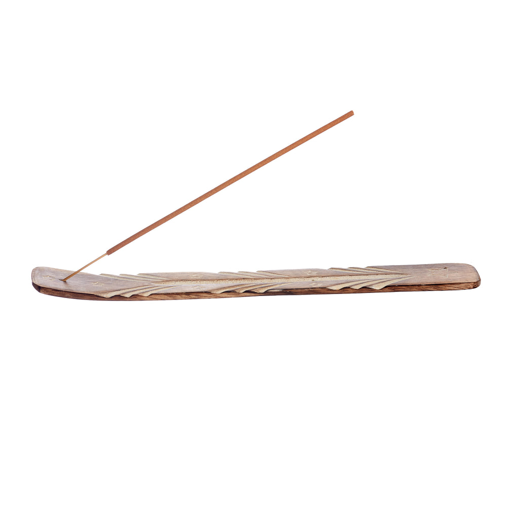 Carved Wooden Incense Holder // Shooting Star | Incense