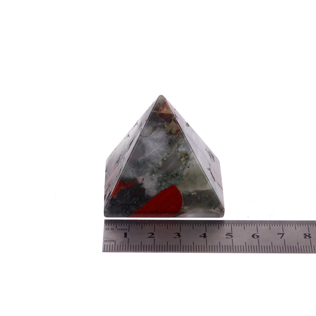 Bloodstone Pyramid #1 | Crystals