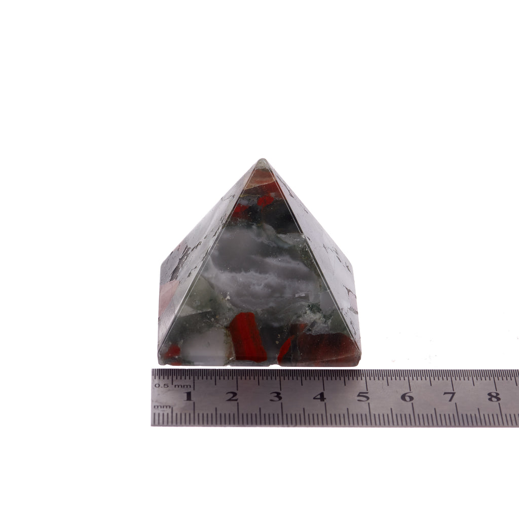 Bloodstone Pyramid #1 | Crystals