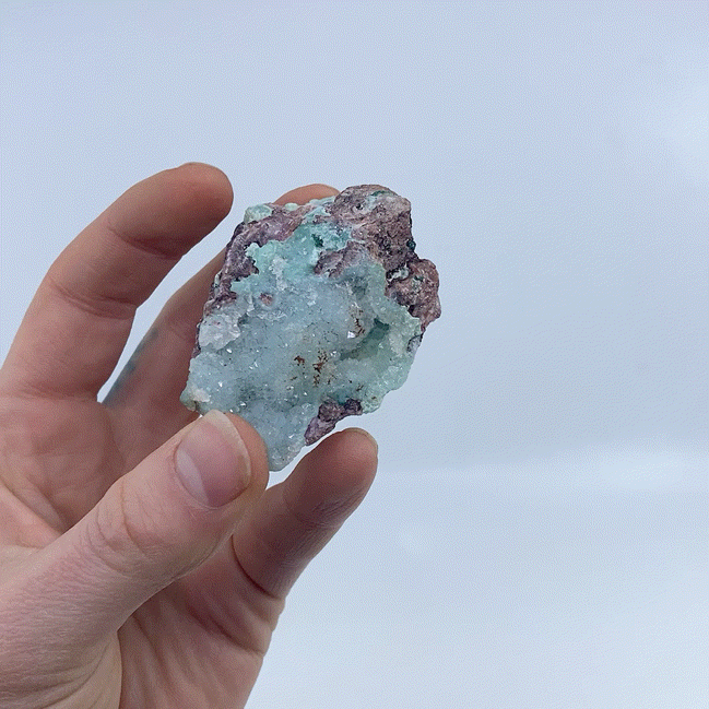 Cobalto Calcite and Chrysocolla #23