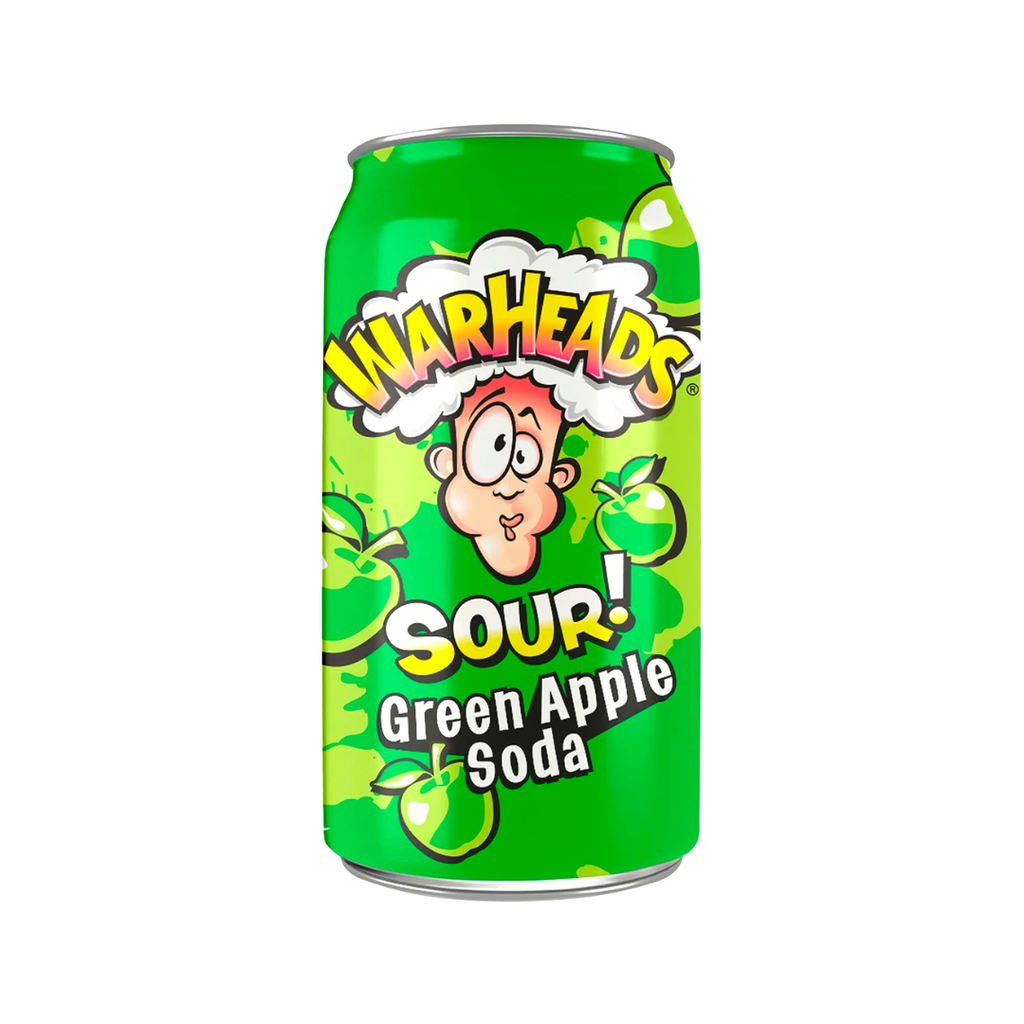 Warheads Green Apple Soda