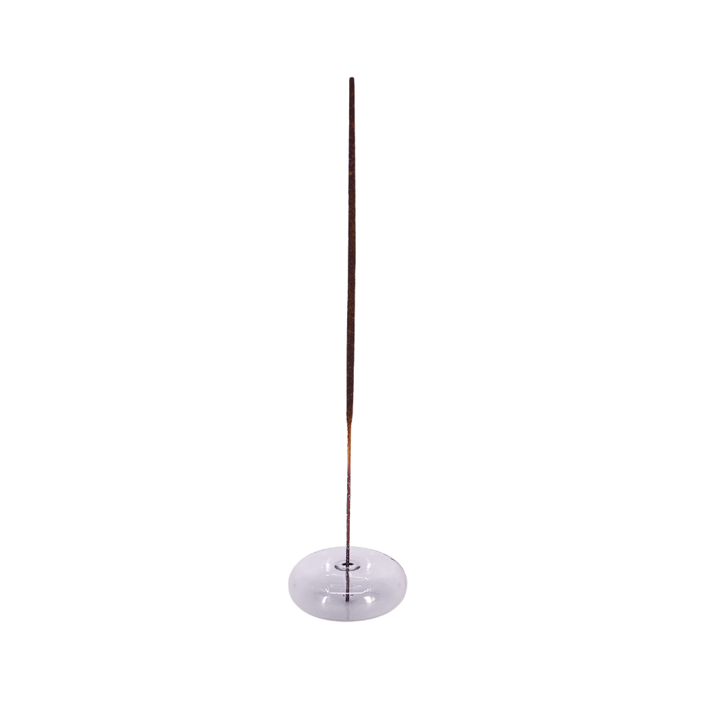 Glass Incense Holder - Smoke