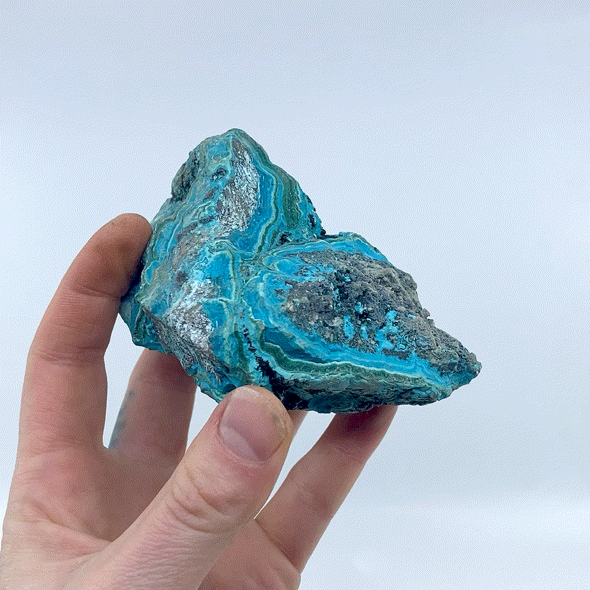 Chrysocolla & Malachite #3