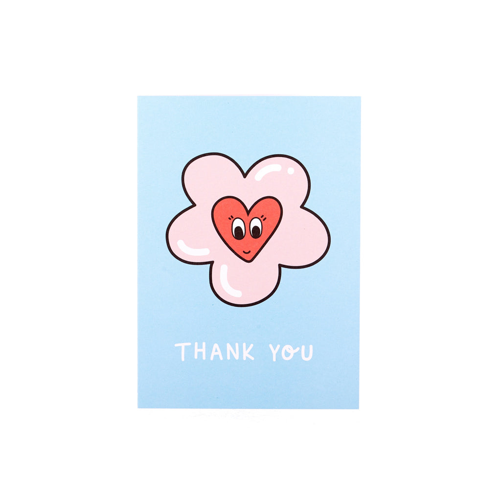 AHD // Poppy Almond Thank You Greeting Card | Greeting Cards