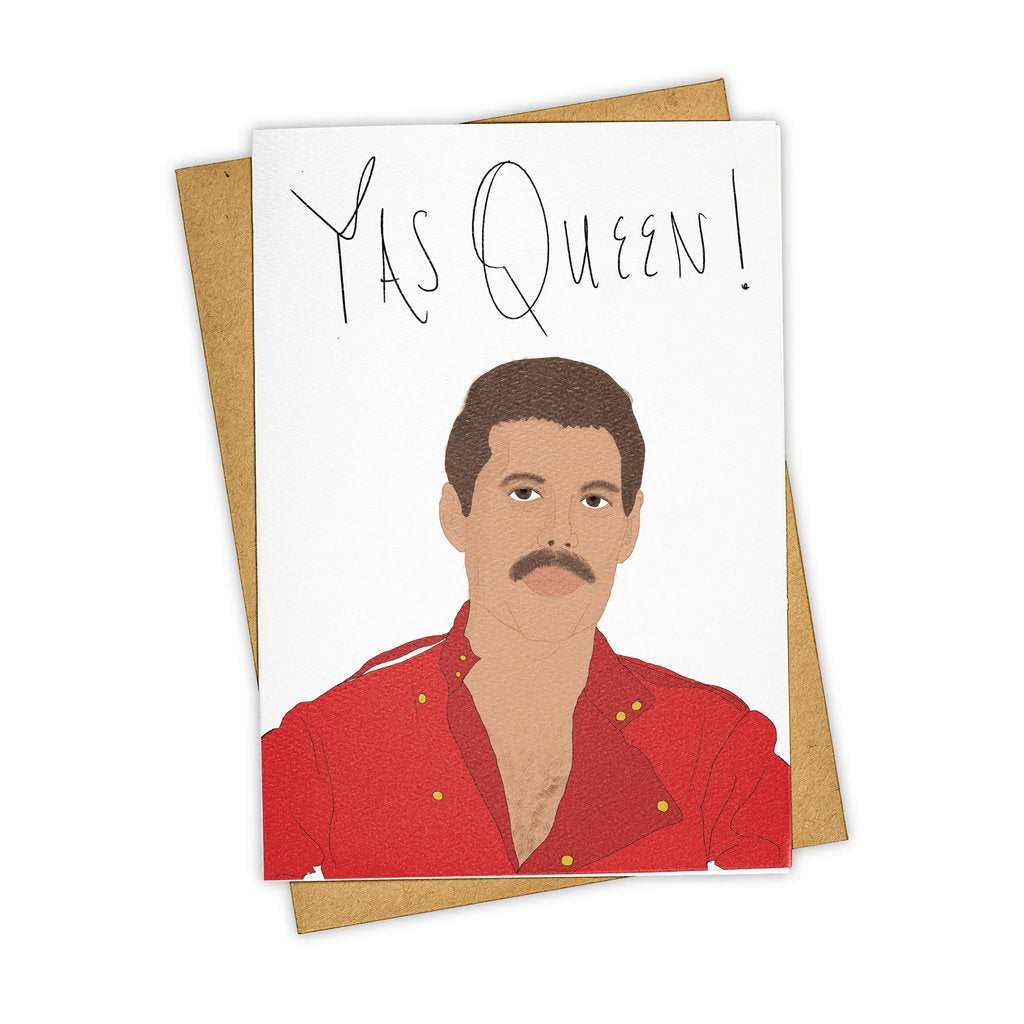 Tay Ham // Yas Queen Greeting Card | Cards
