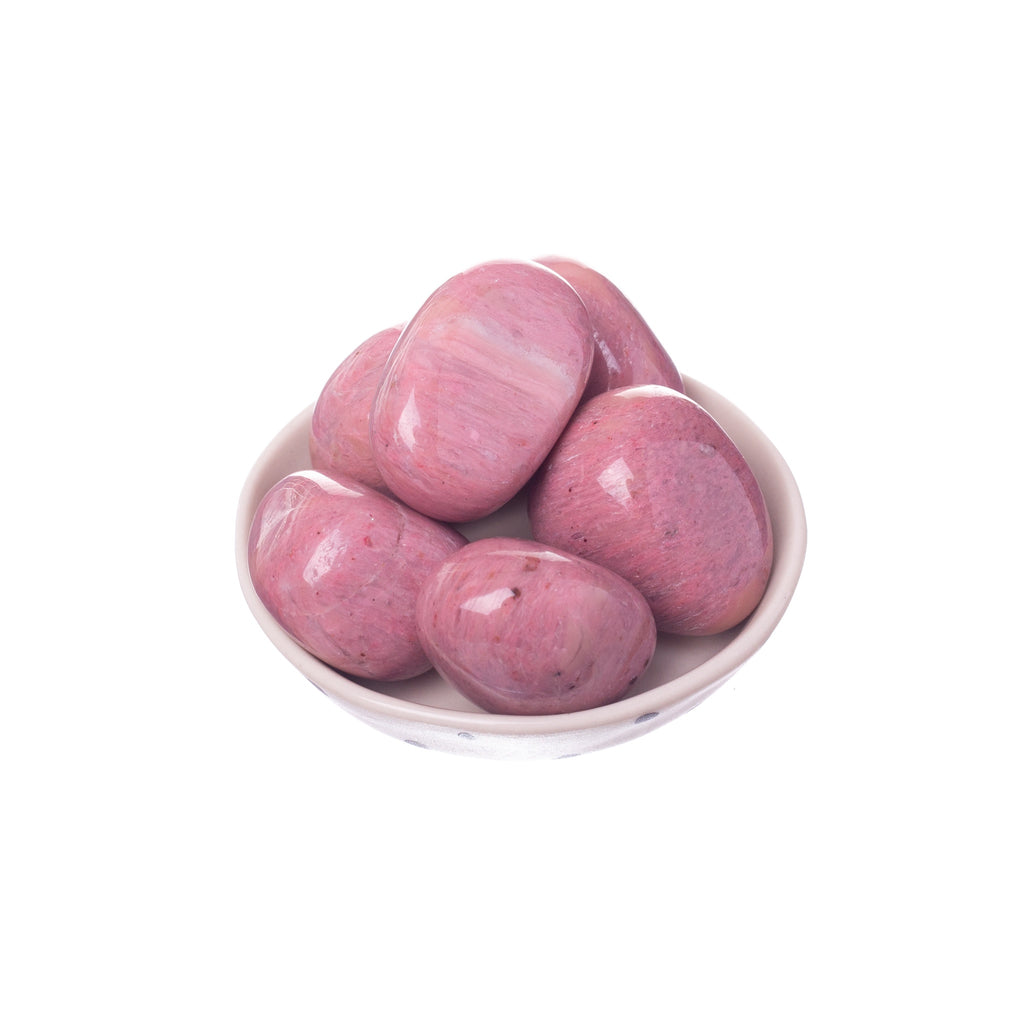 Pink Petrified Wood Tumbled | Tumbled Stones