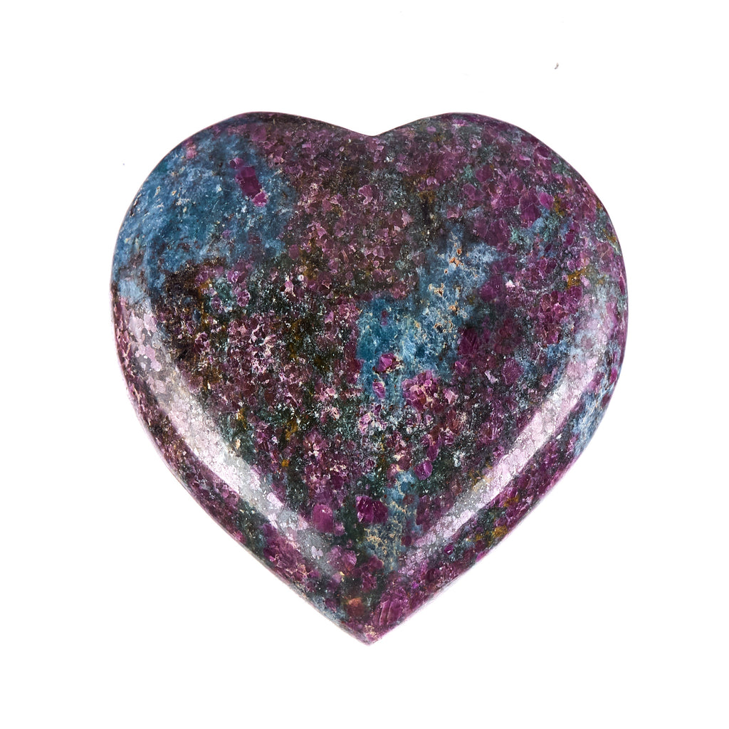 Ruby In Kyanite Heart #8 | Crystals
