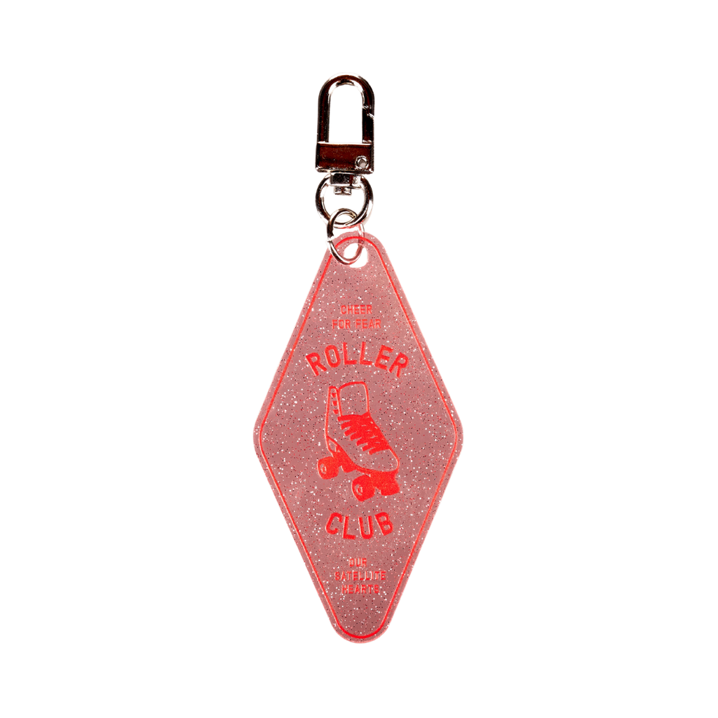 Our Satellite Hearts // Roller Club Keyring | Key Rings