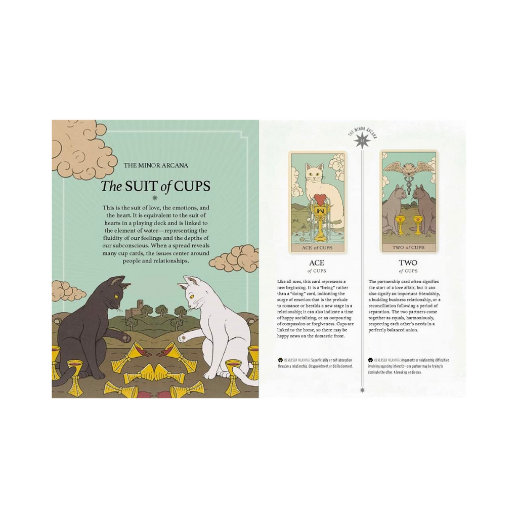 Cat Tarot Guidebook.pdf Cats Rule the Earth Tarot: 78-Card Deck and Guidebook for the Feline-O ...