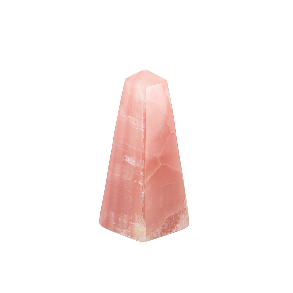 Strawberry Calcite Obelisk #4 | Crystals