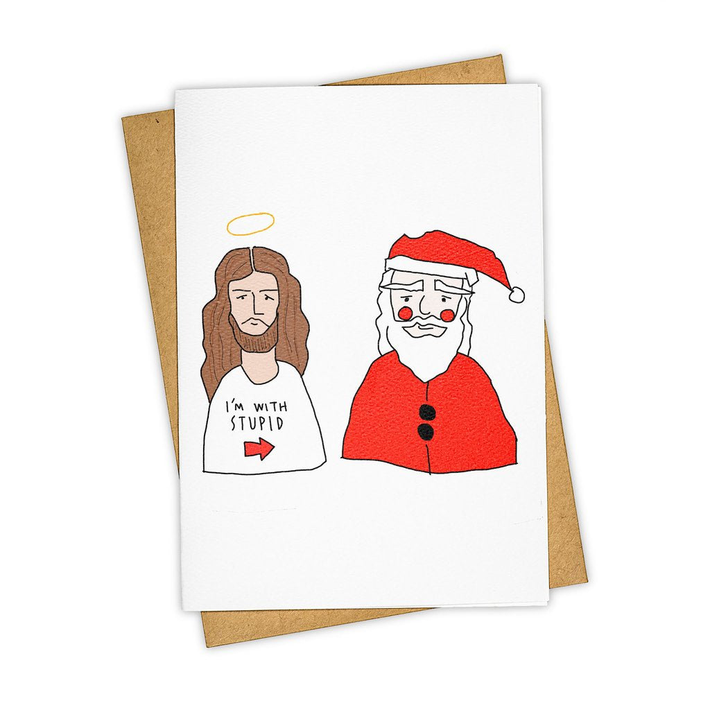 Tay Ham // Stupid Santa Card | Cards