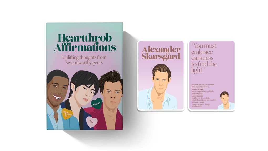 Heartthrob Affirmations: Swoonworthy, Uplifting Thoughts from Our Favourite Gents to Get You Through Each Day
