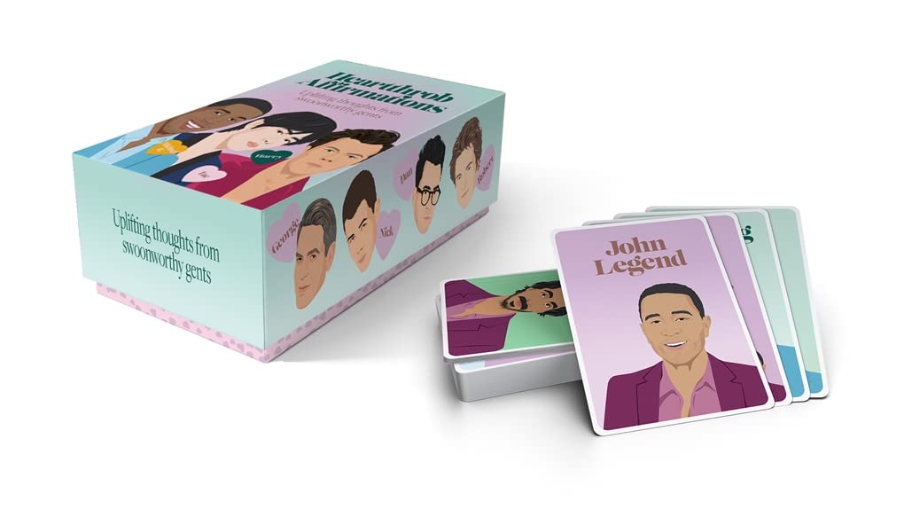 Heartthrob Affirmations: Swoonworthy, Uplifting Thoughts from Our Favourite Gents to Get You Through Each Day