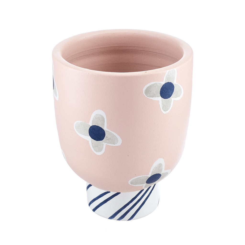 Jones & Co //  Pasedena Planter - Pink | Ceramics