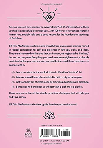 Eff This! Meditation by Liza Kindred | Books