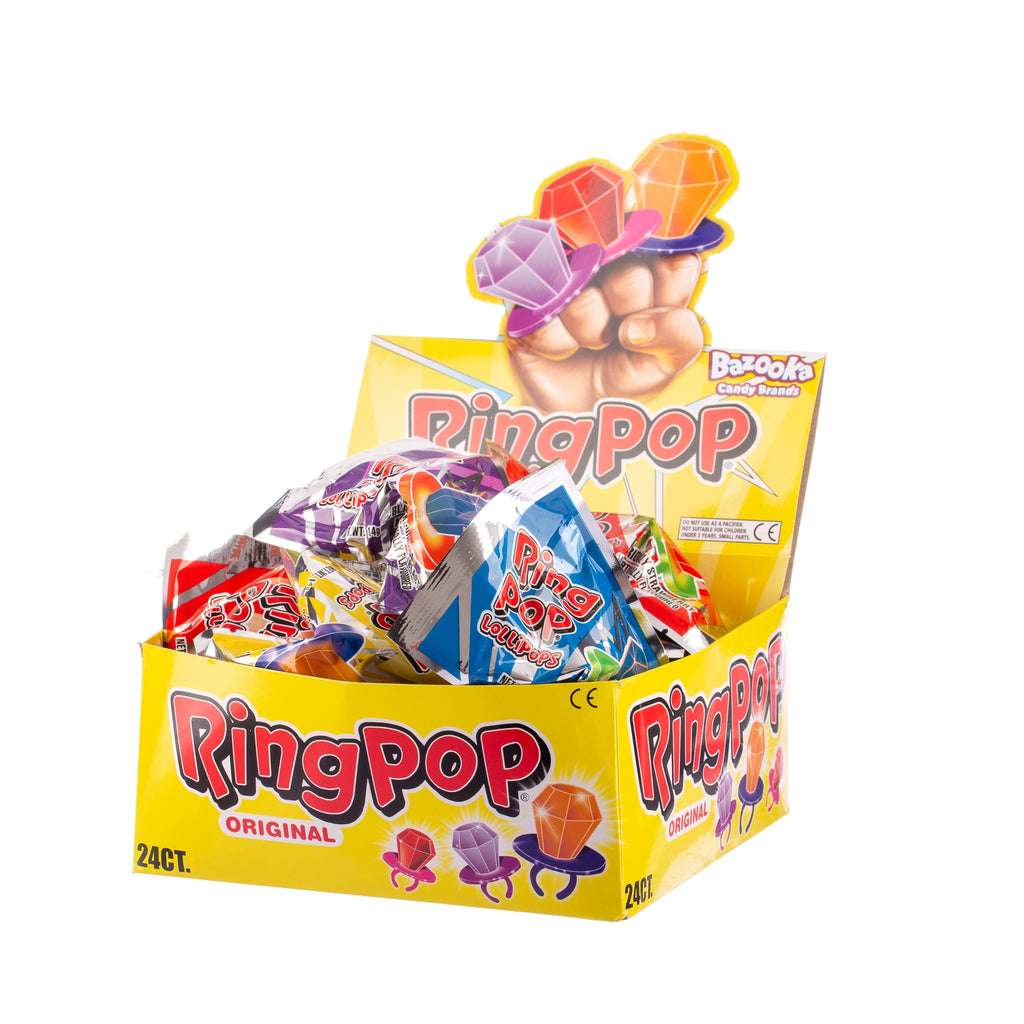 Twisted Ring Pop Lollipops | Confectionery