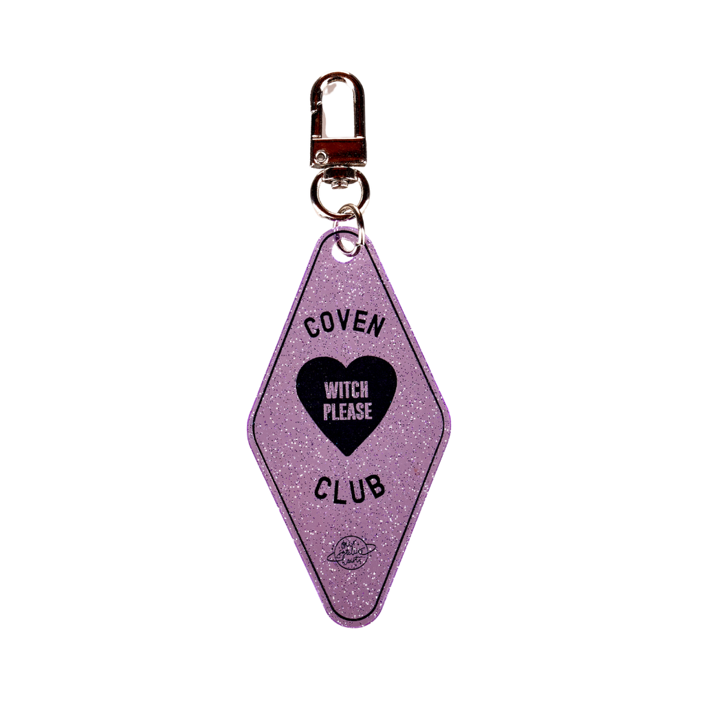 Our Satellite Hearts // Coven Club Witch Keyring | Key Rings