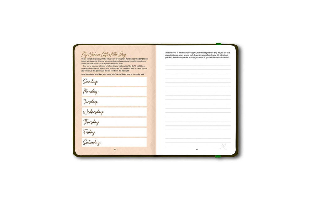 Grounded: A Guided Journal to Help You Reconnect with the Power of Nature―and Yourself