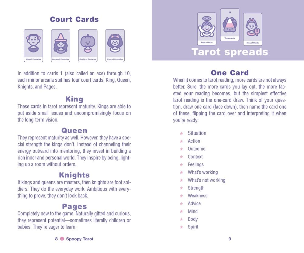 Spoopy Tarot: A 78-Card Deck of Creepy and Cute