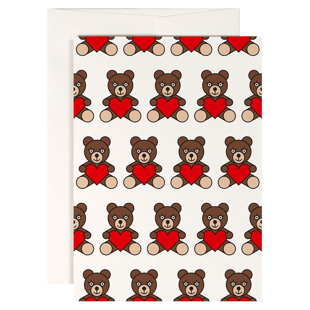 Redfries // Teddy Bear Greeting Card | Greeting Cards