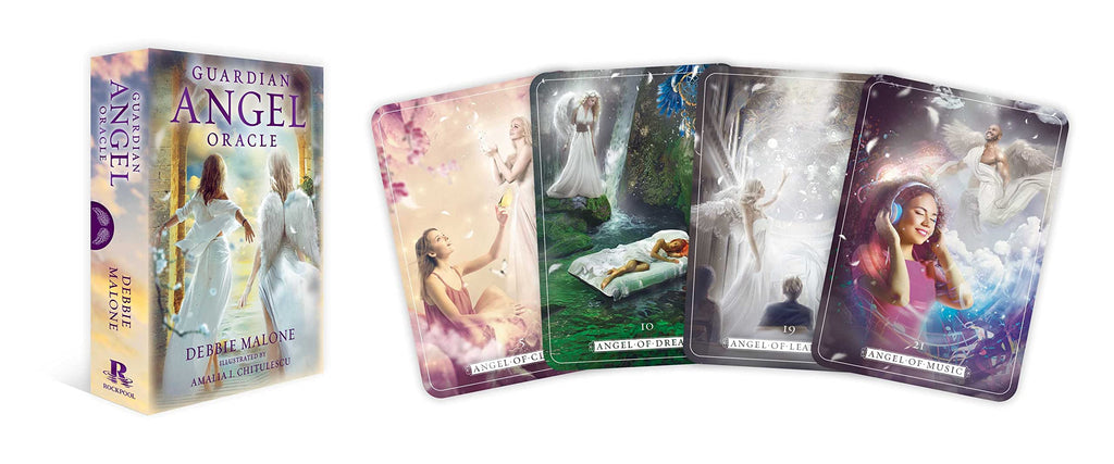Guardian Angel Oracle: 36 Gilded Cards and 88-Page Book