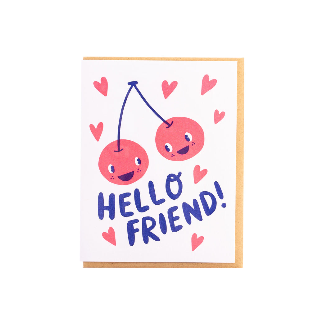 Hello Lucky // Hello Friend Greeting Card | Greeting Cards