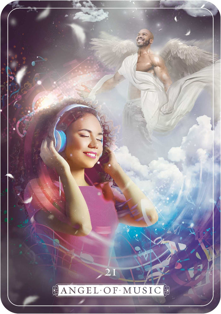 Guardian Angel Oracle: 36 Gilded Cards and 88-Page Book