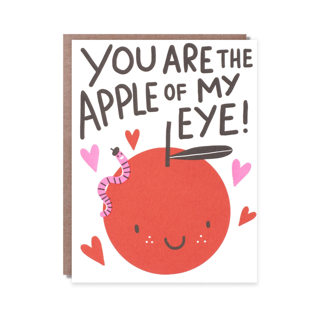 Hello Lucky // Apple of my Eye Greeting Card | Greeting Cards