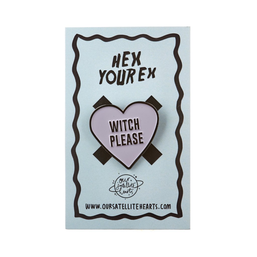 Our Satellite Hearts // Hex Your Ex Pin | Pin