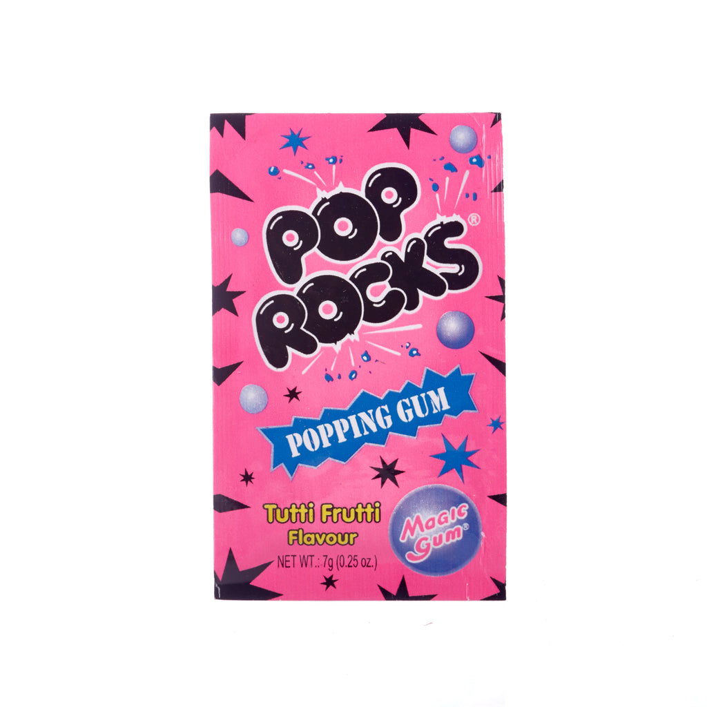 Pop Rocks Popping Candy // Tutti Frutti Magic Gum | Confectionery