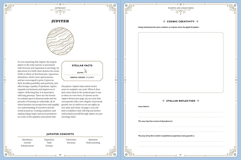 Astrology: An In Focus Workbook: A Guide to Understanding Yourself Through the Sun, Moon, and Stars