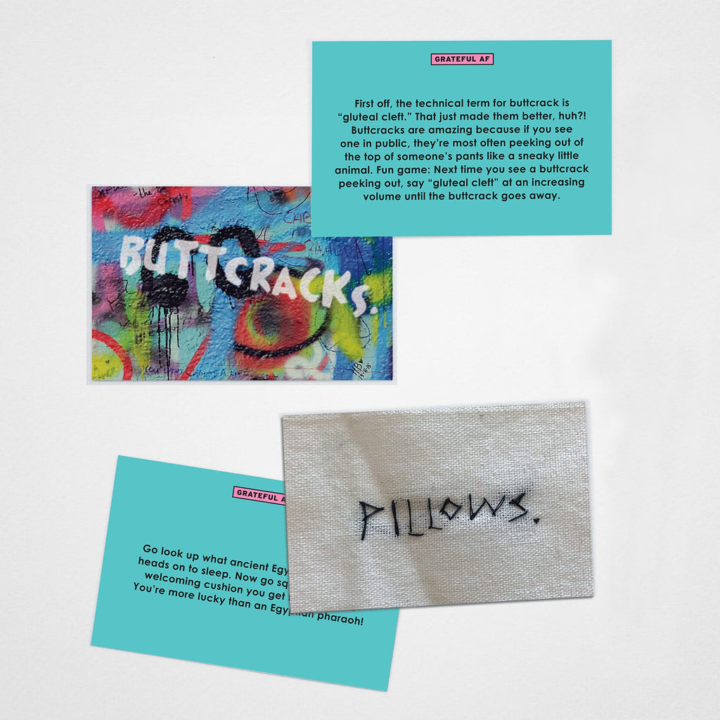 Knock Knock Grateful AF Deck