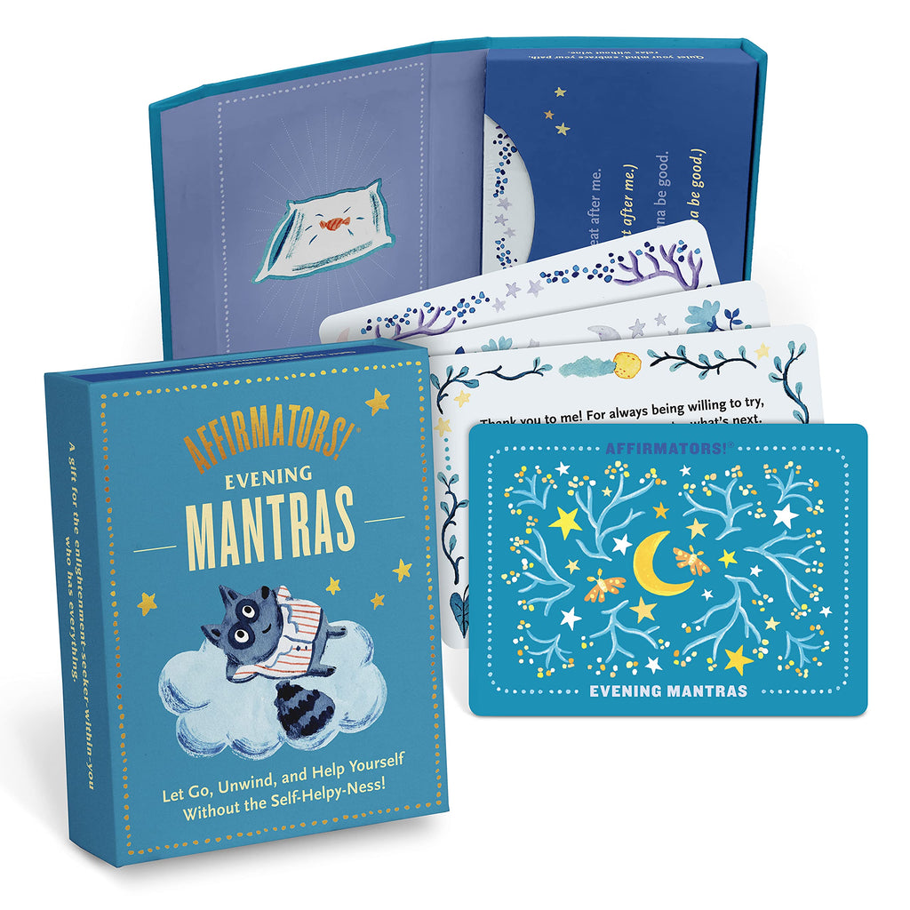 Affirmators! Mantras Evening Night Affirmation Cards Deck | Cards