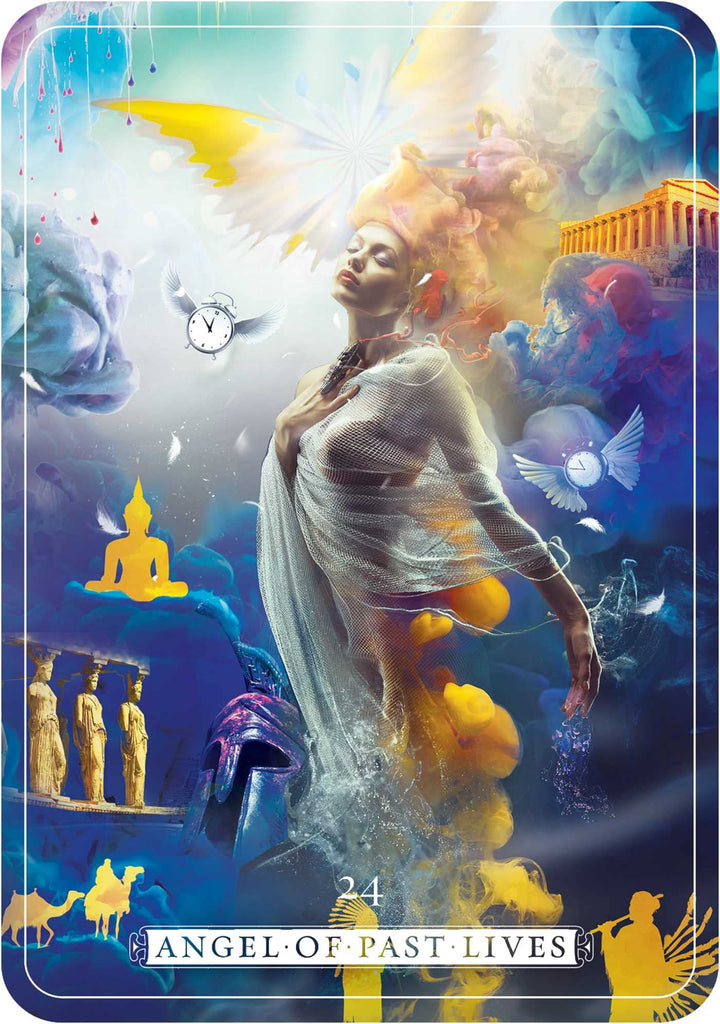 Guardian Angel Oracle: 36 Gilded Cards and 88-Page Book