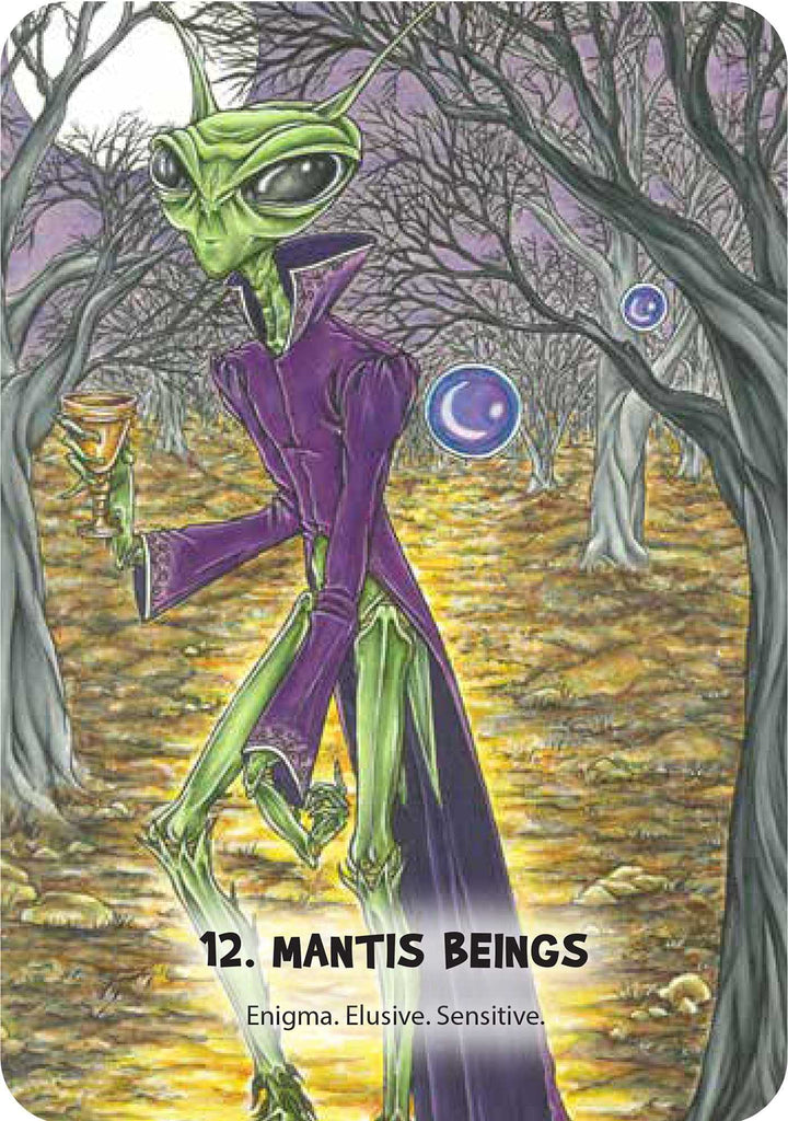 Mystic Martian Oracle: 40 Full-colour Cards and 128-page Book | Decks
