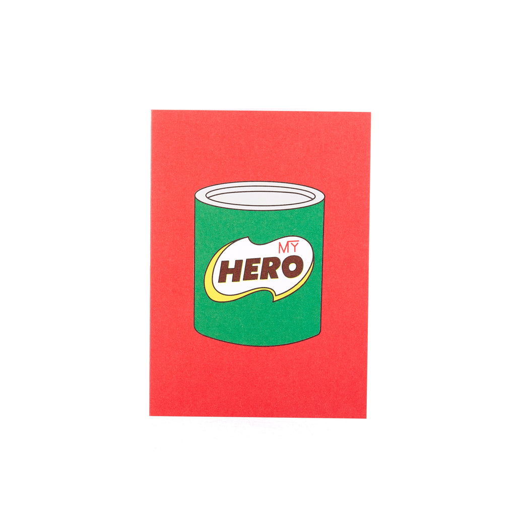 AHD // Hero Tin Greeting Card | Greeting Cards