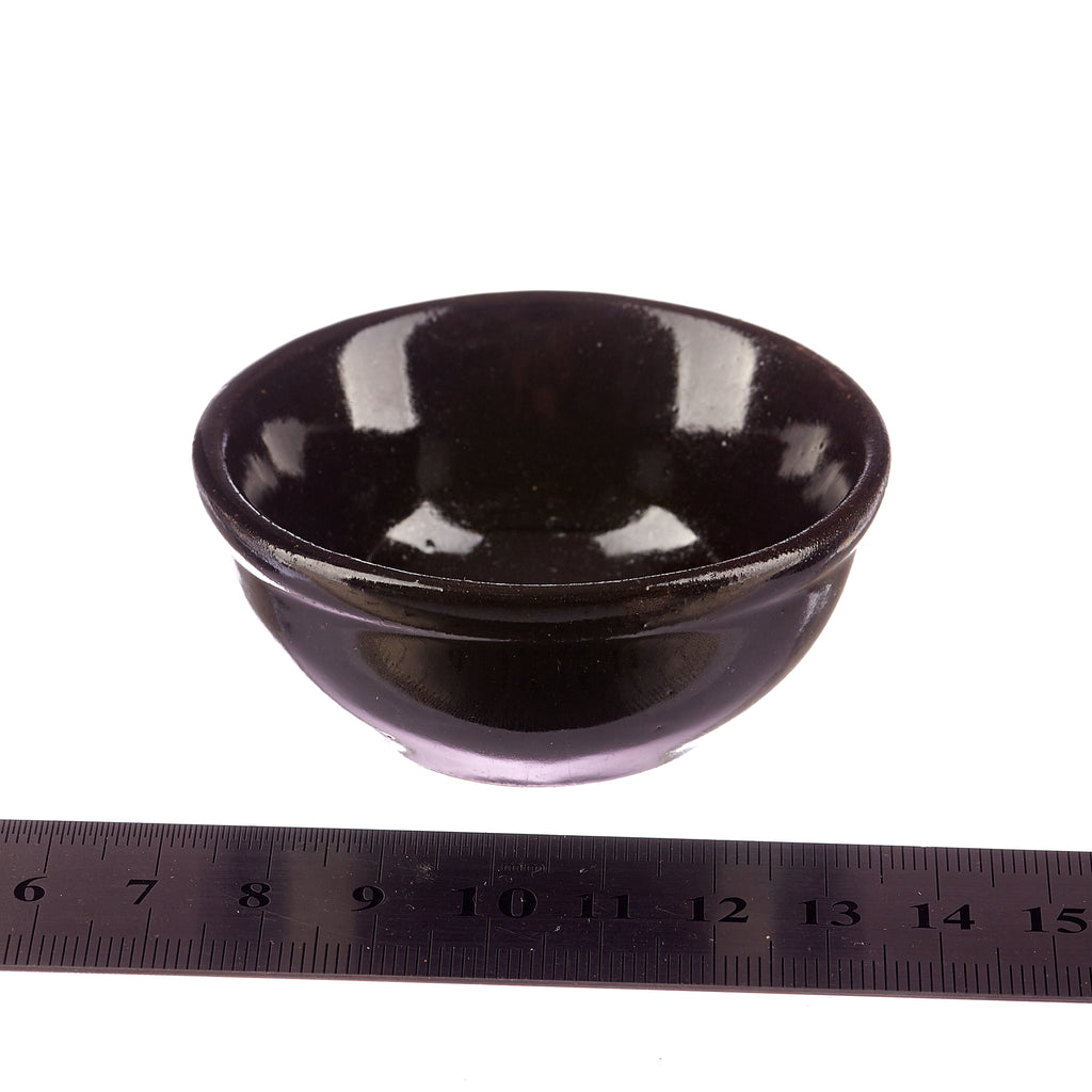 Small Ceramic Bowl // Black | Incense