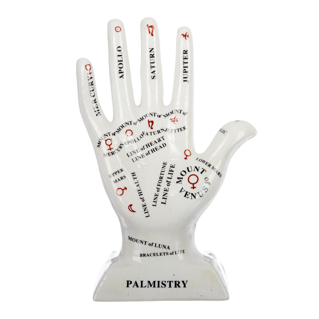 Oshi // Ceramic Palmistry Hand - Large | Home