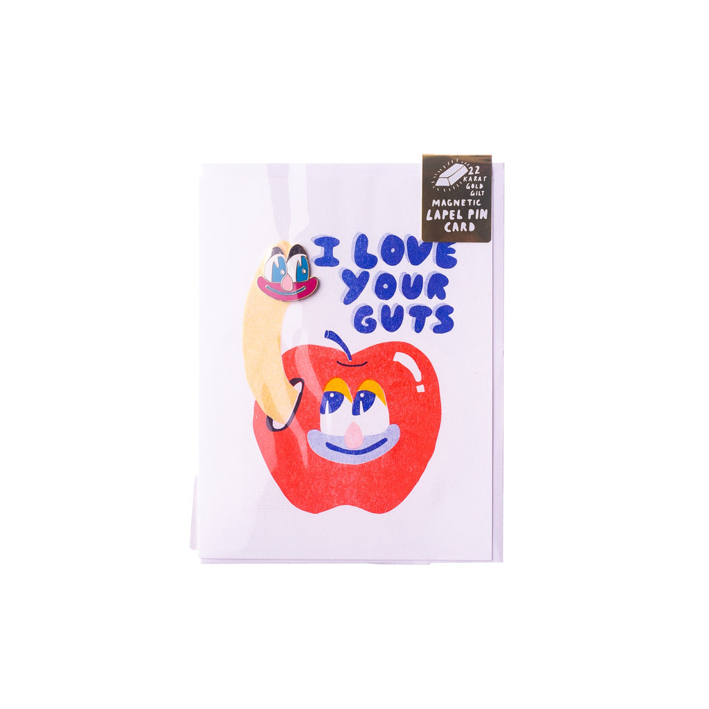 Yellow Owl Workshop // I Love Your Cuts with Lapel Pin | Greeting Cards